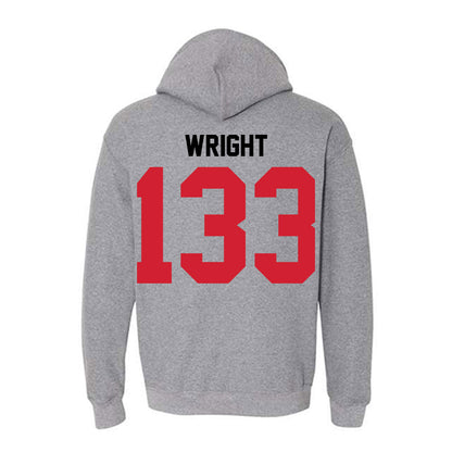 UCM - NCAA Wrestling : James Wright - Hooded Sweatshirt-1