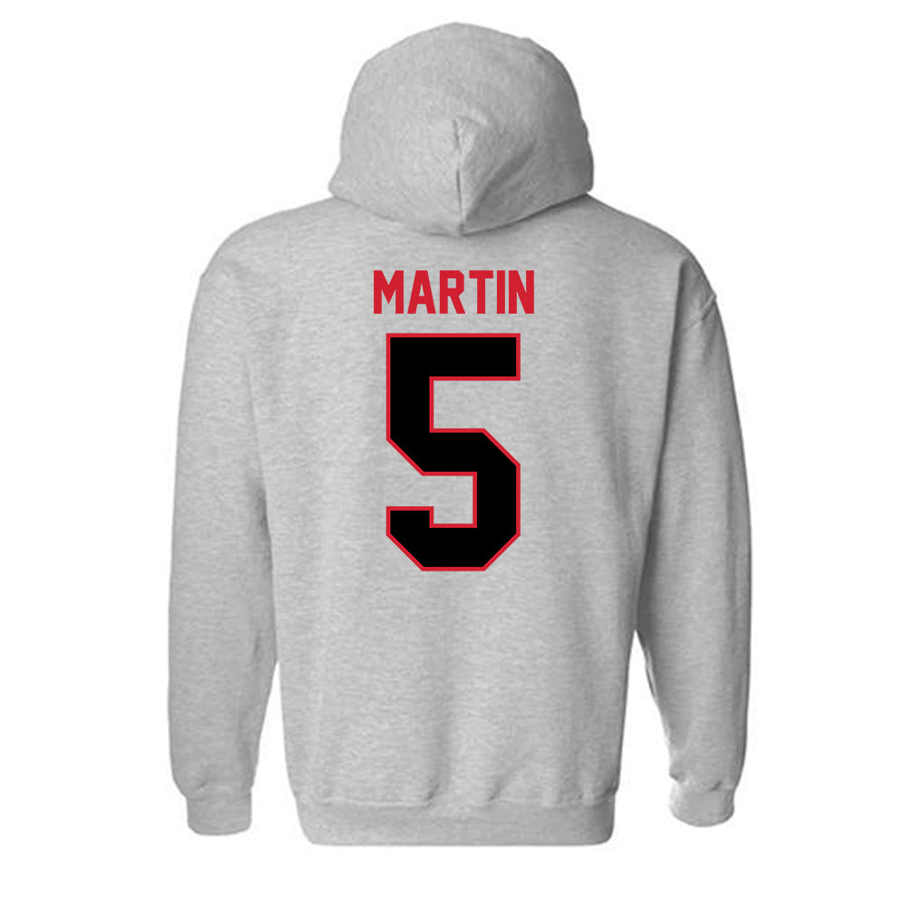 UCM - NCAA Women's Soccer : Kate Martin - Hooded Sweatshirt-1