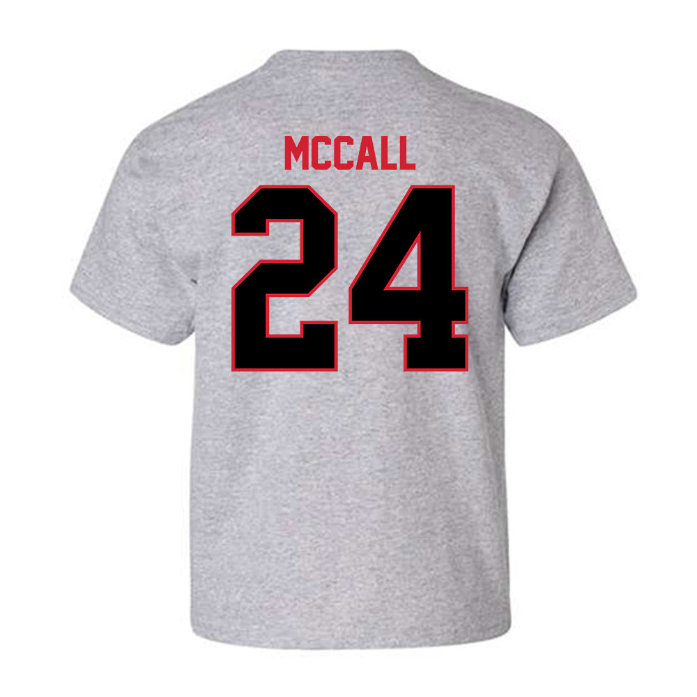 UCM - NCAA Softball : Emma McCall - Youth T-Shirt-1