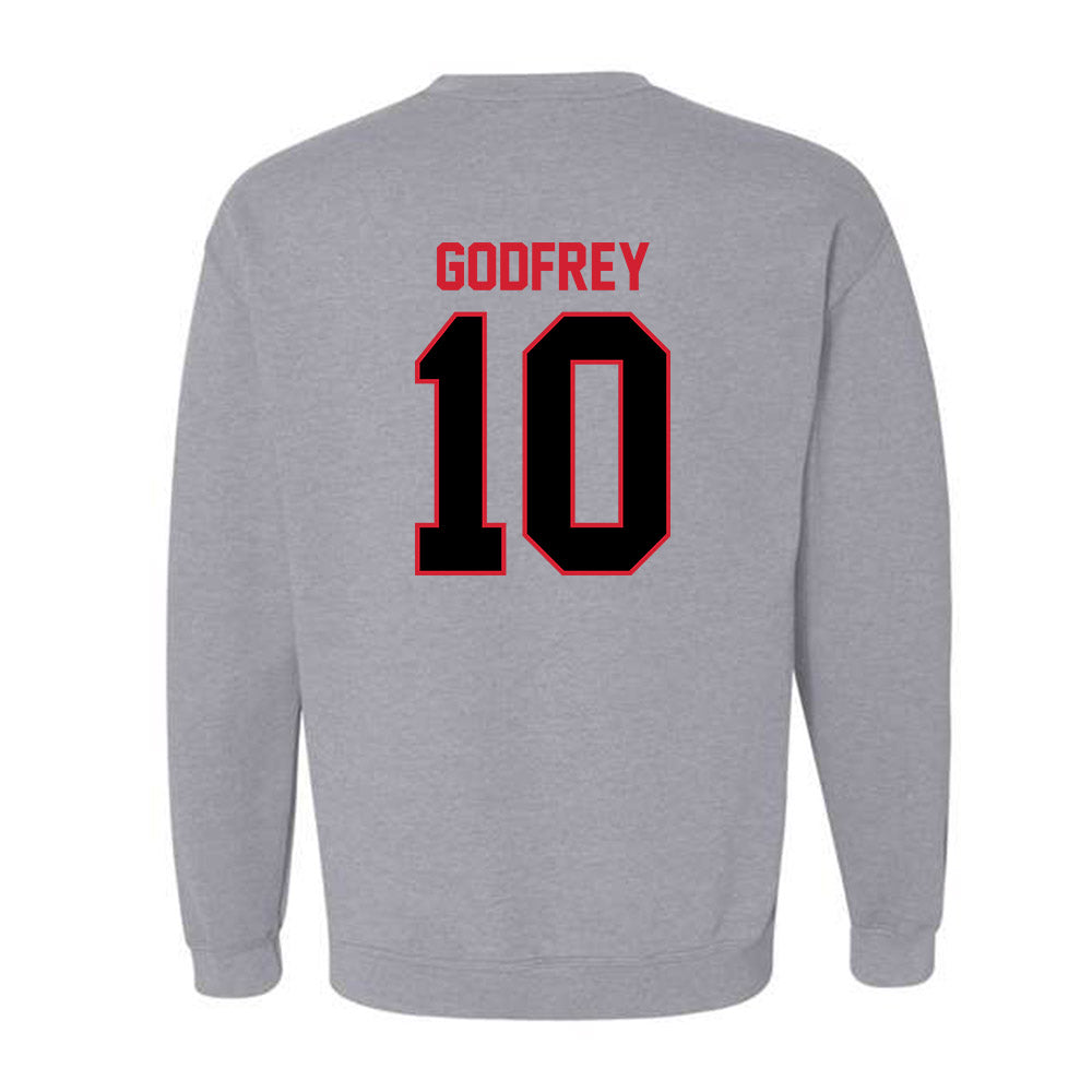 UCM - NCAA Baseball : Will Godfrey - Crewneck Sweatshirt-1