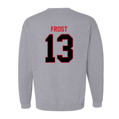 UCM - NCAA Women's Basketball : Lauren Frost - Crewneck Sweatshirt-1