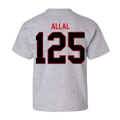UCM - NCAA Wrestling : Karim Allal - Youth T-Shirt-1