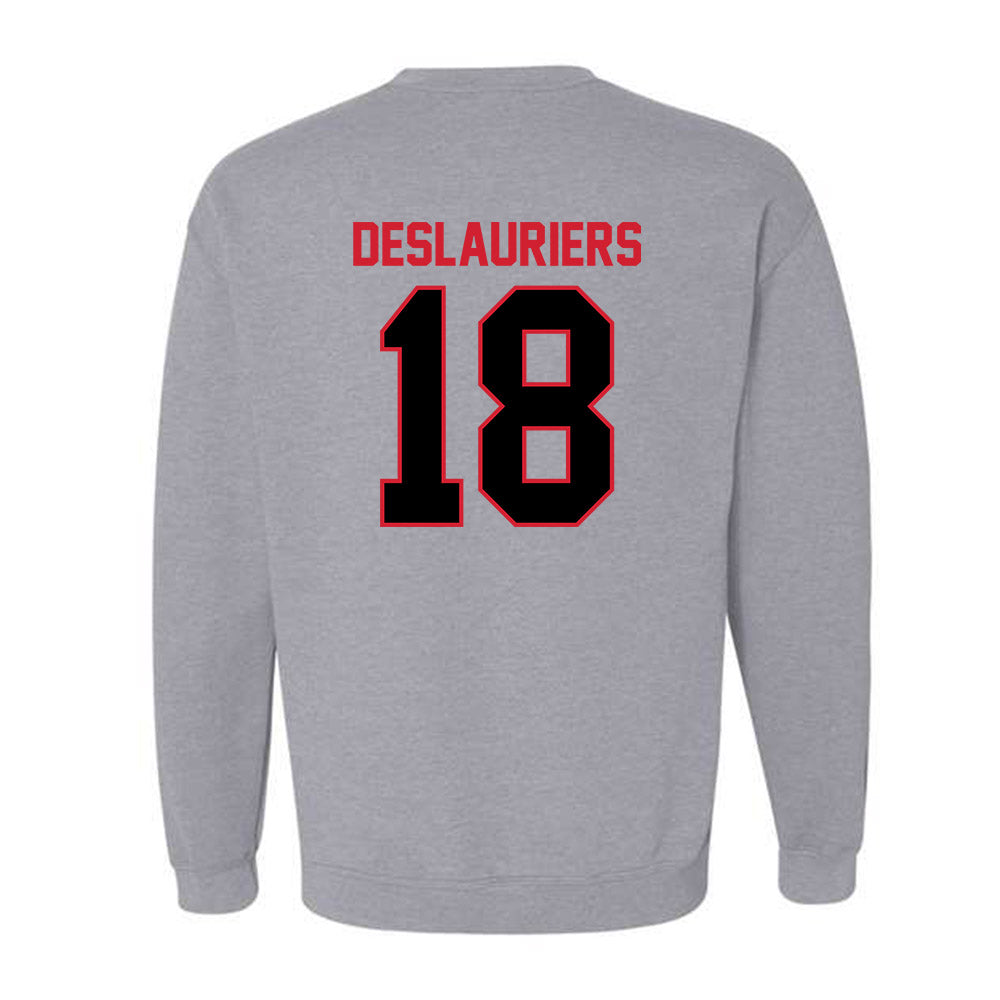 UCM - NCAA Baseball : Treyton DesLauriers - Crewneck Sweatshirt-1