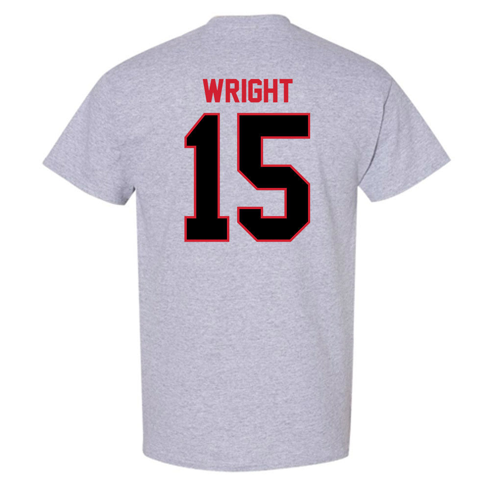 UCM - NCAA Women's Soccer : Kristen Wright - T-Shirt-1