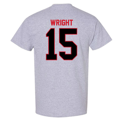UCM - NCAA Women's Soccer : Kristen Wright - T-Shirt-1