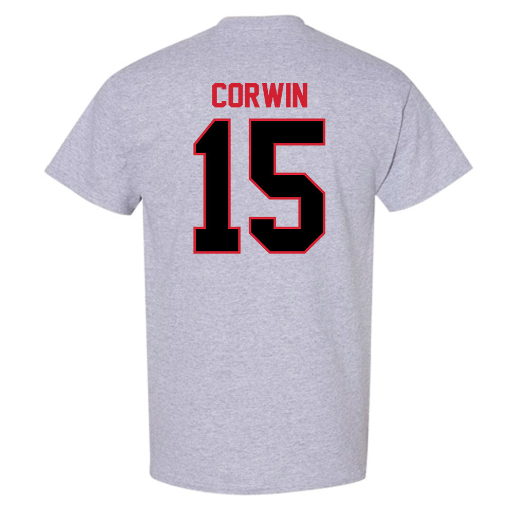 UCM - NCAA Women's Volleyball : Ragin Corwin - T-Shirt-1