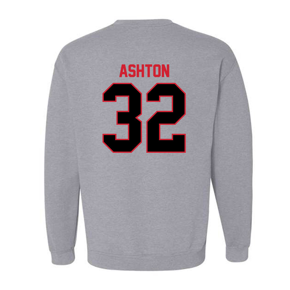 UCM - NCAA Baseball : Kaiden Ashton - Crewneck Sweatshirt-1