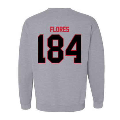 UCM - NCAA Wrestling : Ayden Flores - Crewneck Sweatshirt-1