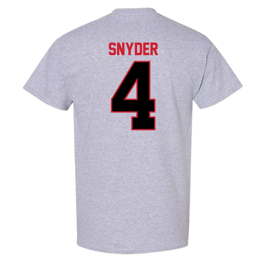UCM - NCAA Football : Jakeb Snyder - T-Shirt-1