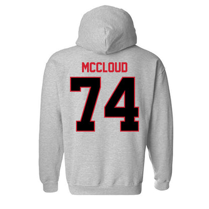 UCM - NCAA Football : Jaedyn McCloud - Hooded Sweatshirt-1