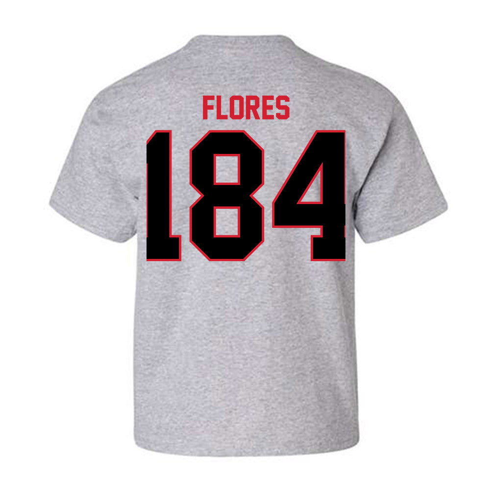UCM - NCAA Wrestling : Ayden Flores - Youth T-Shirt-1