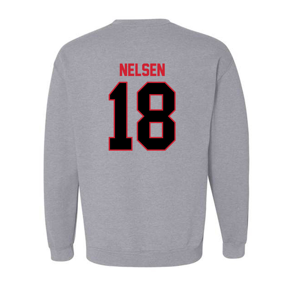 UCM - NCAA Women's Volleyball : Aspen Nelsen - Crewneck Sweatshirt-1
