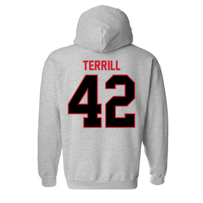 UCM - NCAA Baseball : Haden Terrill - Hooded Sweatshirt-1