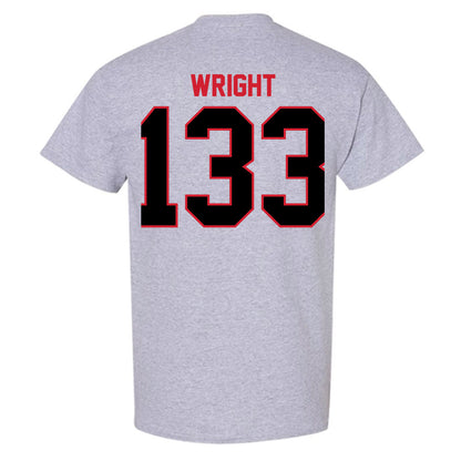 UCM - NCAA Wrestling : James Wright - T-Shirt-1