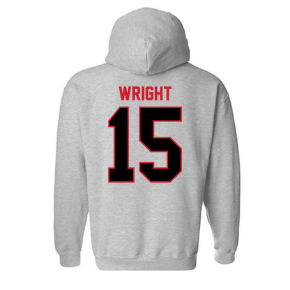 UCM - NCAA Women's Soccer : Kristen Wright - Hooded Sweatshirt-1