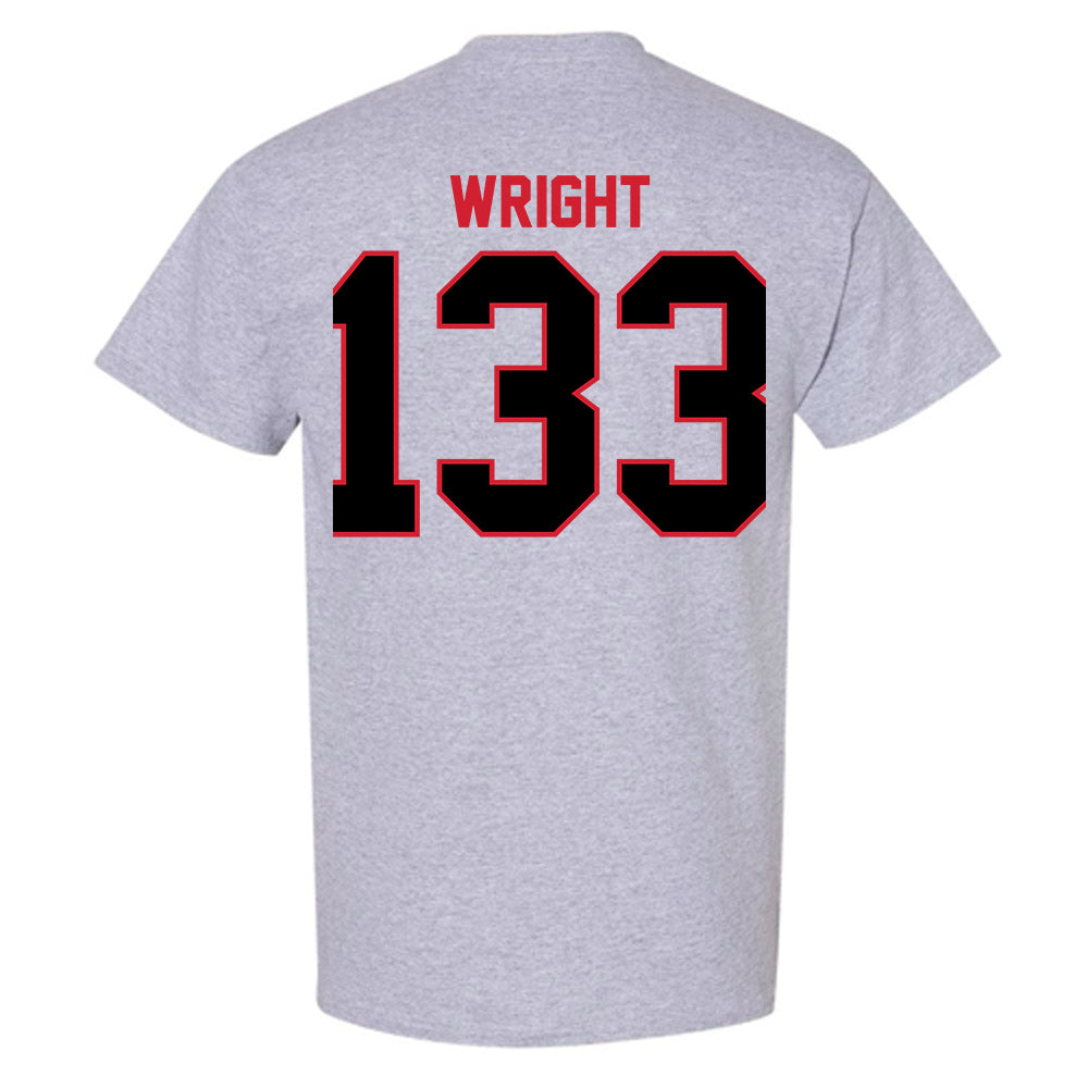 UCM - NCAA Wrestling : James Wright - T-Shirt-1