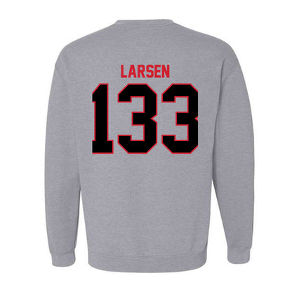 UCM - NCAA Wrestling : Aiden Larsen - Crewneck Sweatshirt-1