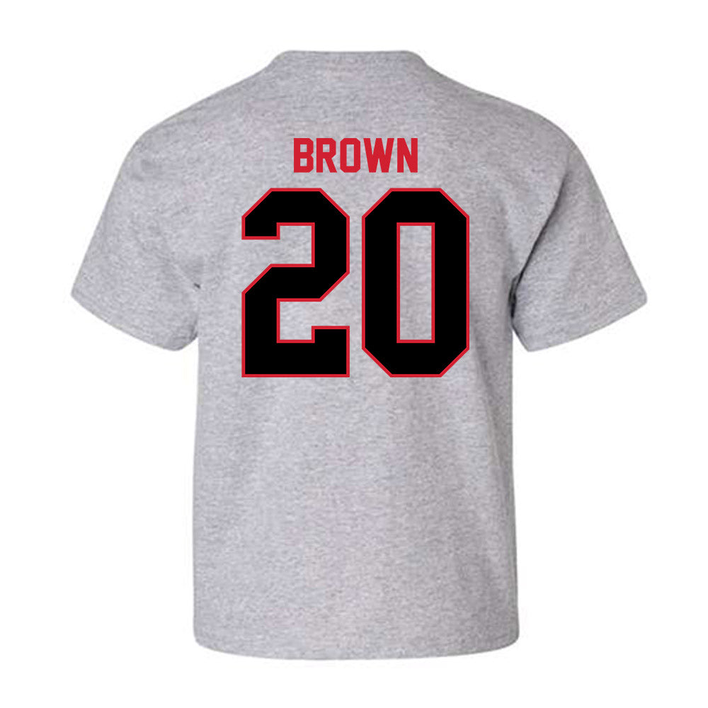 UCM - NCAA Football : Damien Brown - Youth T-Shirt-1