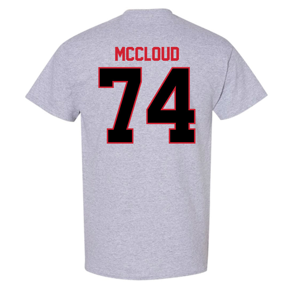 UCM - NCAA Football : Jaedyn McCloud - T-Shirt-1