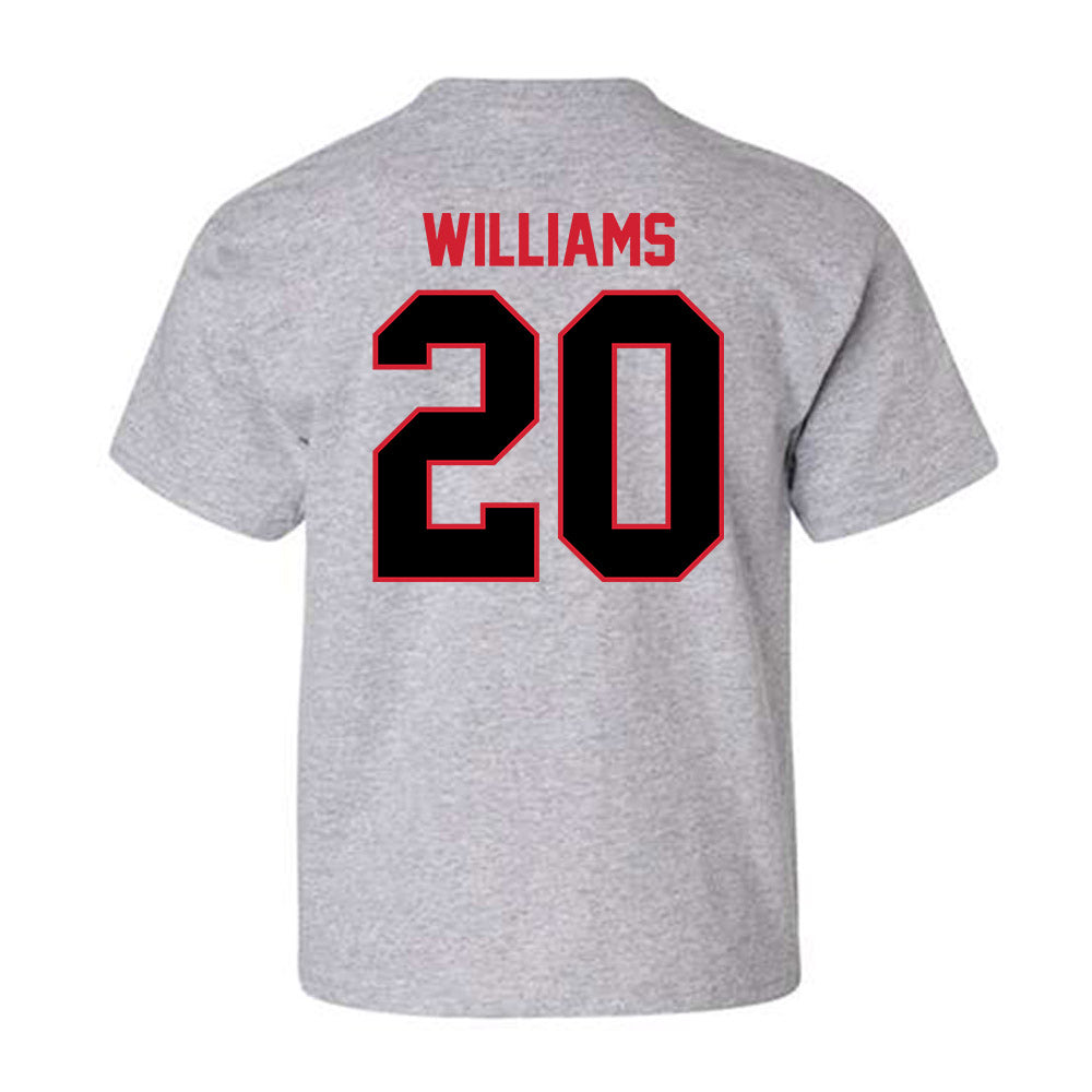 UCM - NCAA Football : Jayson Williams - Youth T-Shirt-1