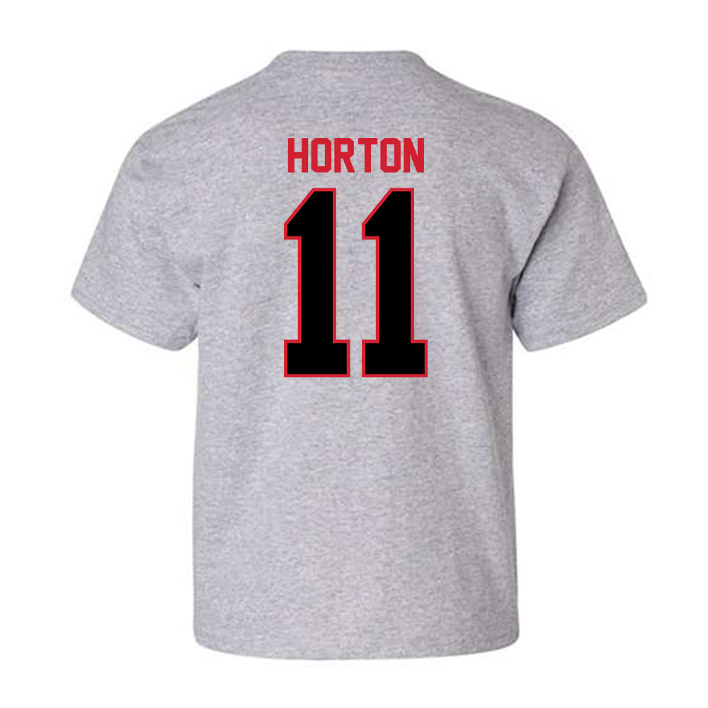 UCM - NCAA Football : Brooks Horton - Youth T-Shirt-1