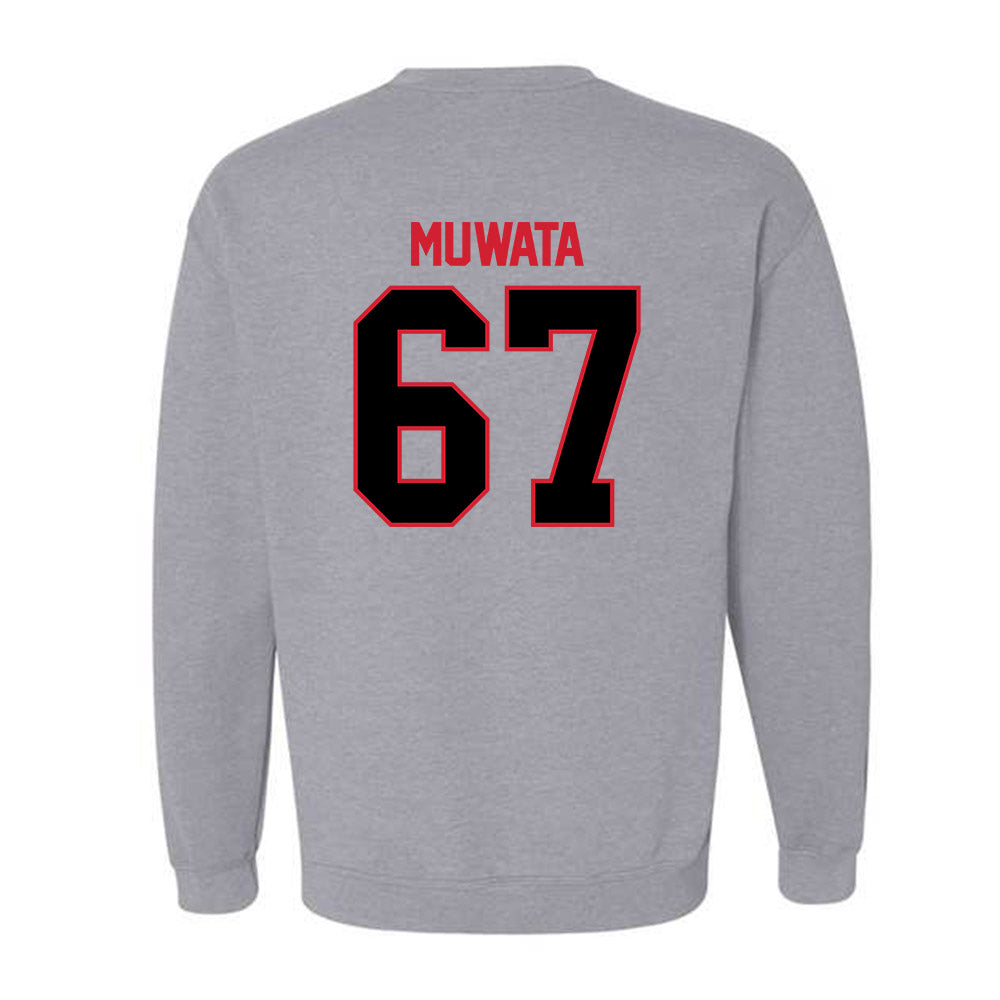 UCM - NCAA Football : Glory Muwata - Crewneck Sweatshirt-1