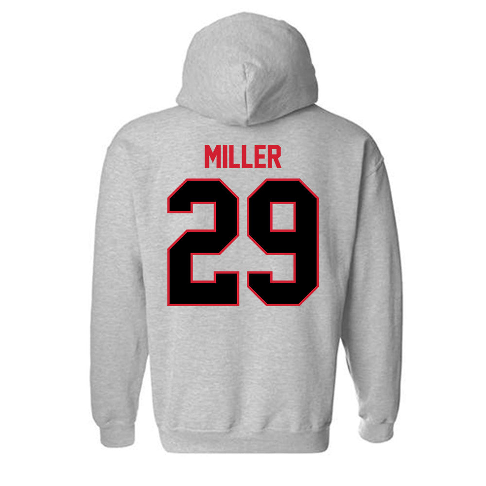 UCM - NCAA Football : JT Miller - Hooded Sweatshirt-1