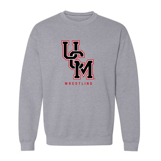 UCM - NCAA Wrestling : Zayne Reynolds - Crewneck Sweatshirt-0