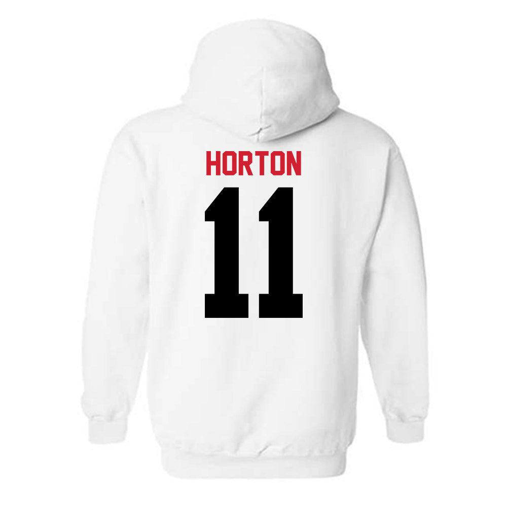 UCM - NCAA Football : Brooks Horton - Hooded Sweatshirt-1