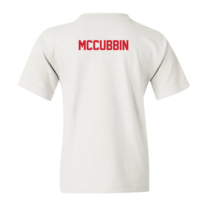 UCM - NCAA Men's Track & Field : Ethan McCubbin - Youth T-Shirt-1