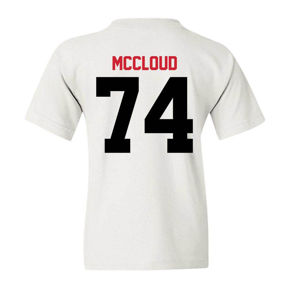 UCM - NCAA Football : Jaedyn McCloud - Youth T-Shirt-1