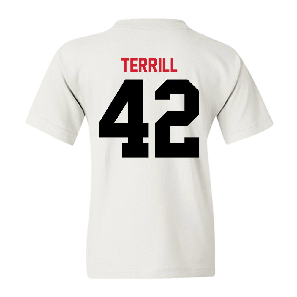 UCM - NCAA Baseball : Haden Terrill - Youth T-Shirt-1