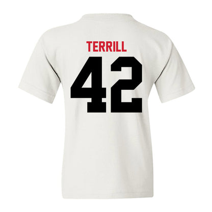 UCM - NCAA Baseball : Haden Terrill - Youth T-Shirt-1