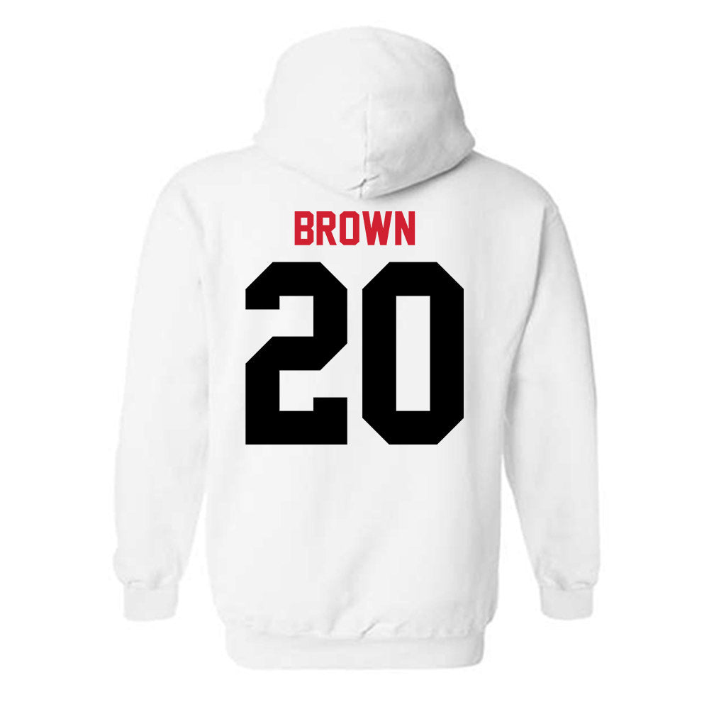 UCM - NCAA Football : Damien Brown - Hooded Sweatshirt-1