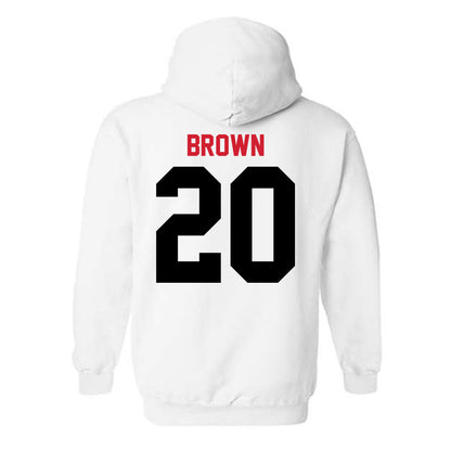 UCM - NCAA Football : Damien Brown - Hooded Sweatshirt-1