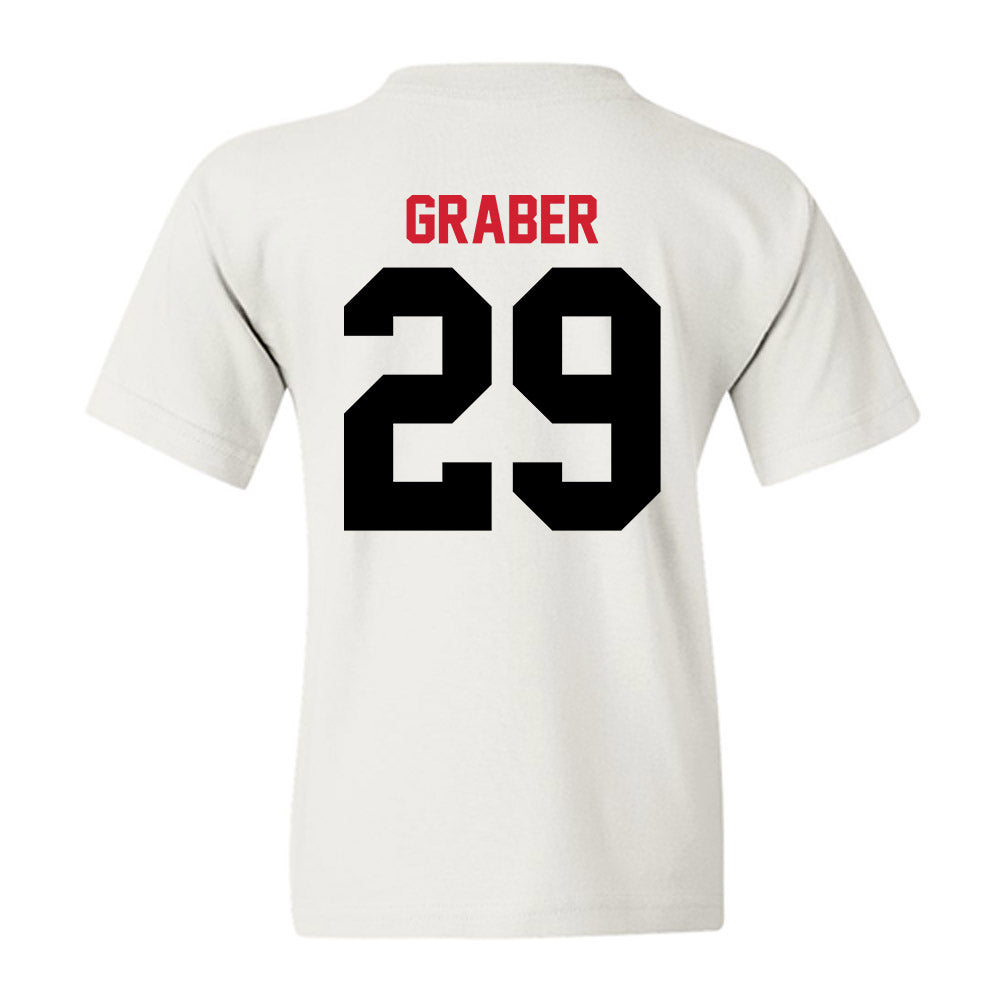 UCM - NCAA Football : Brody Graber - Youth T-Shirt-1