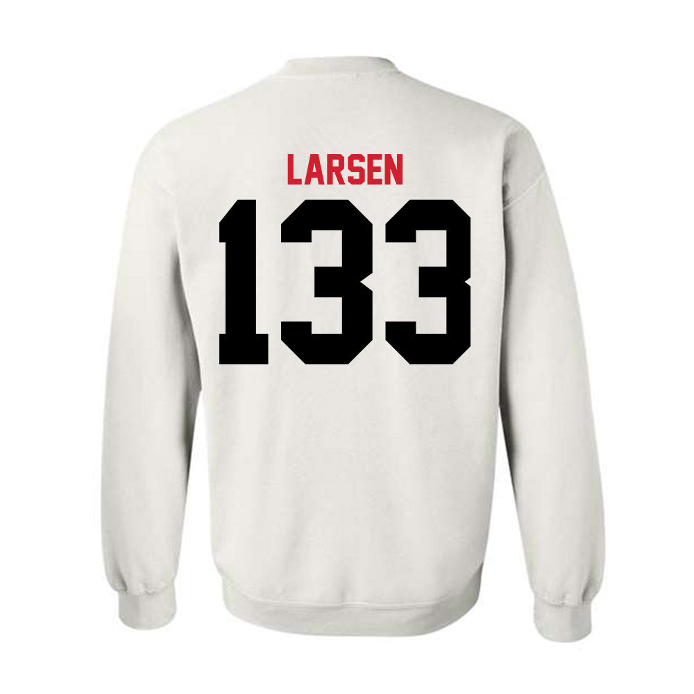 UCM - NCAA Wrestling : Aiden Larsen - Crewneck Sweatshirt-1