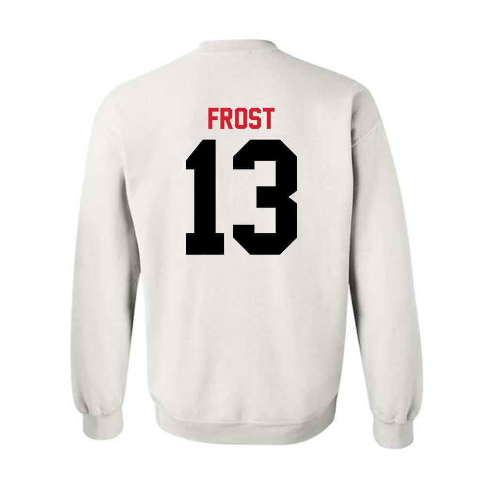 UCM - NCAA Women's Basketball : Lauren Frost - Crewneck Sweatshirt-1