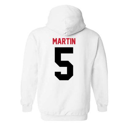 UCM - NCAA Women's Soccer : Kate Martin - Hooded Sweatshirt-1
