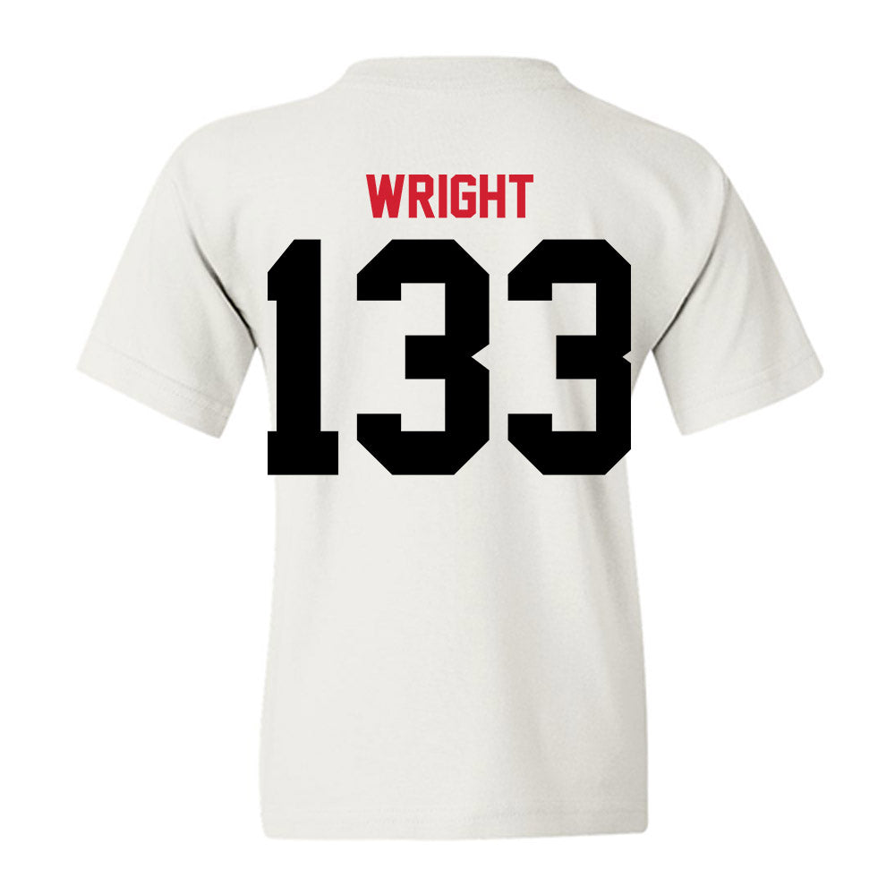 UCM - NCAA Wrestling : James Wright - Youth T-Shirt-1