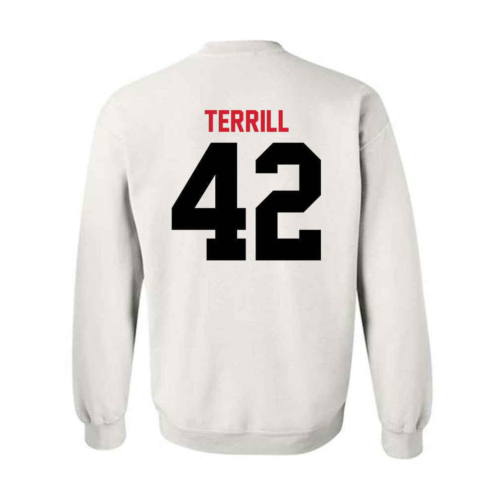 UCM - NCAA Baseball : Haden Terrill - Crewneck Sweatshirt-1