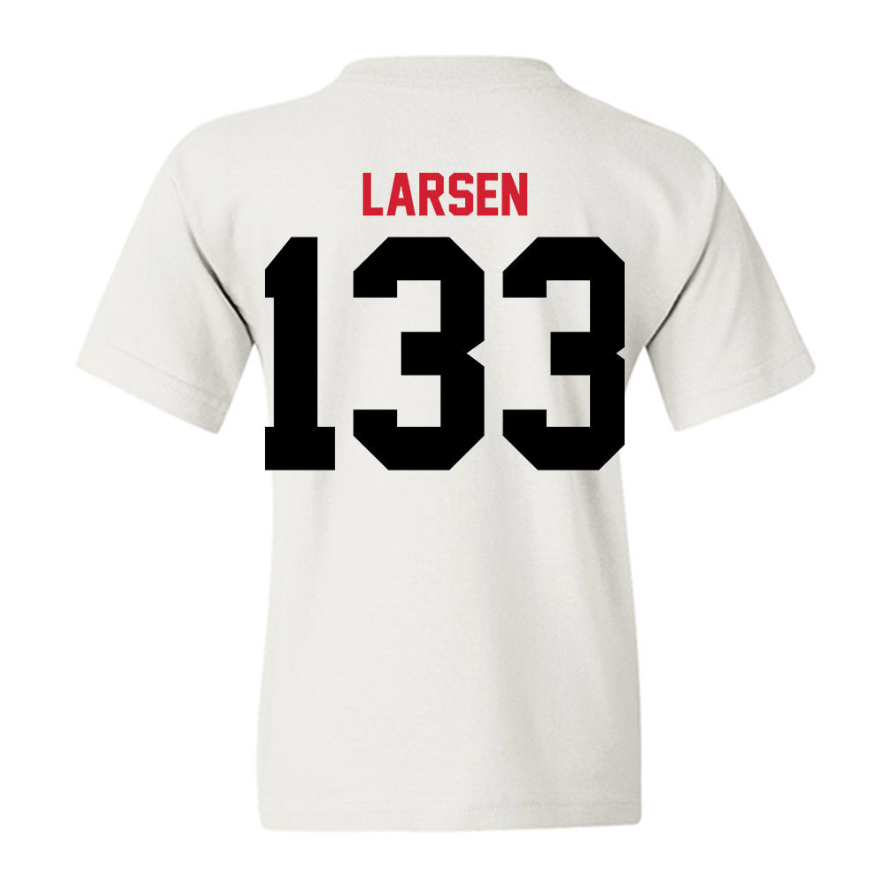 UCM - NCAA Wrestling : Aiden Larsen - Youth T-Shirt-1