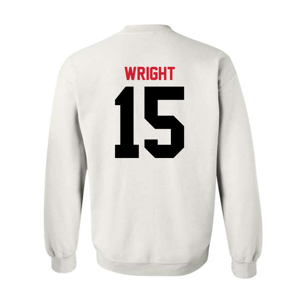 UCM - NCAA Women's Soccer : Kristen Wright - Crewneck Sweatshirt-1