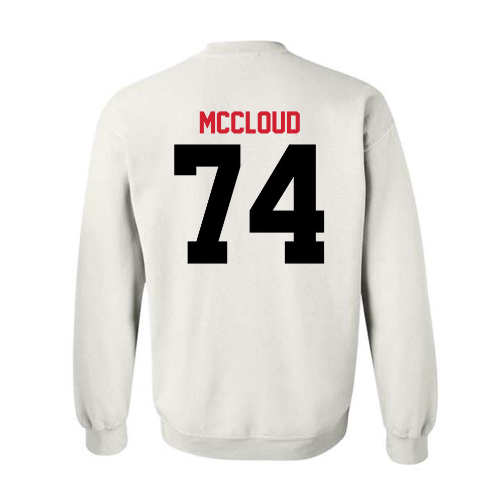 UCM - NCAA Football : Jaedyn McCloud - Crewneck Sweatshirt-1