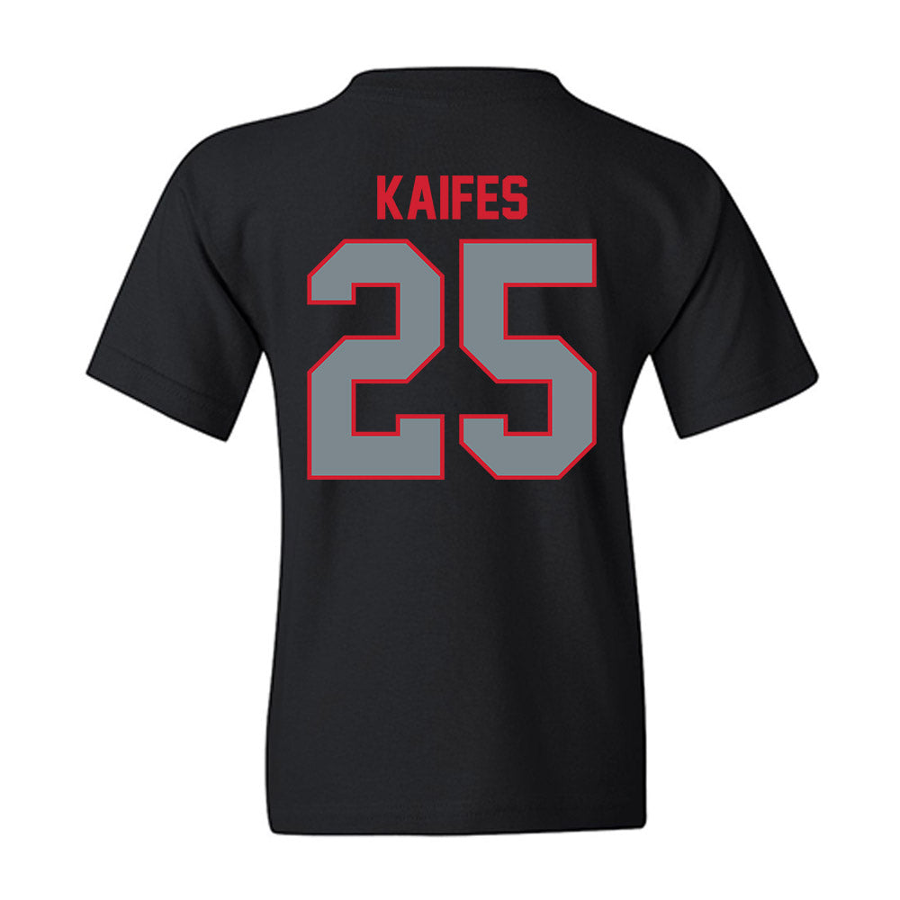 UCM - NCAA Men's Basketball : Carter Kaifes - Youth T-Shirt-1