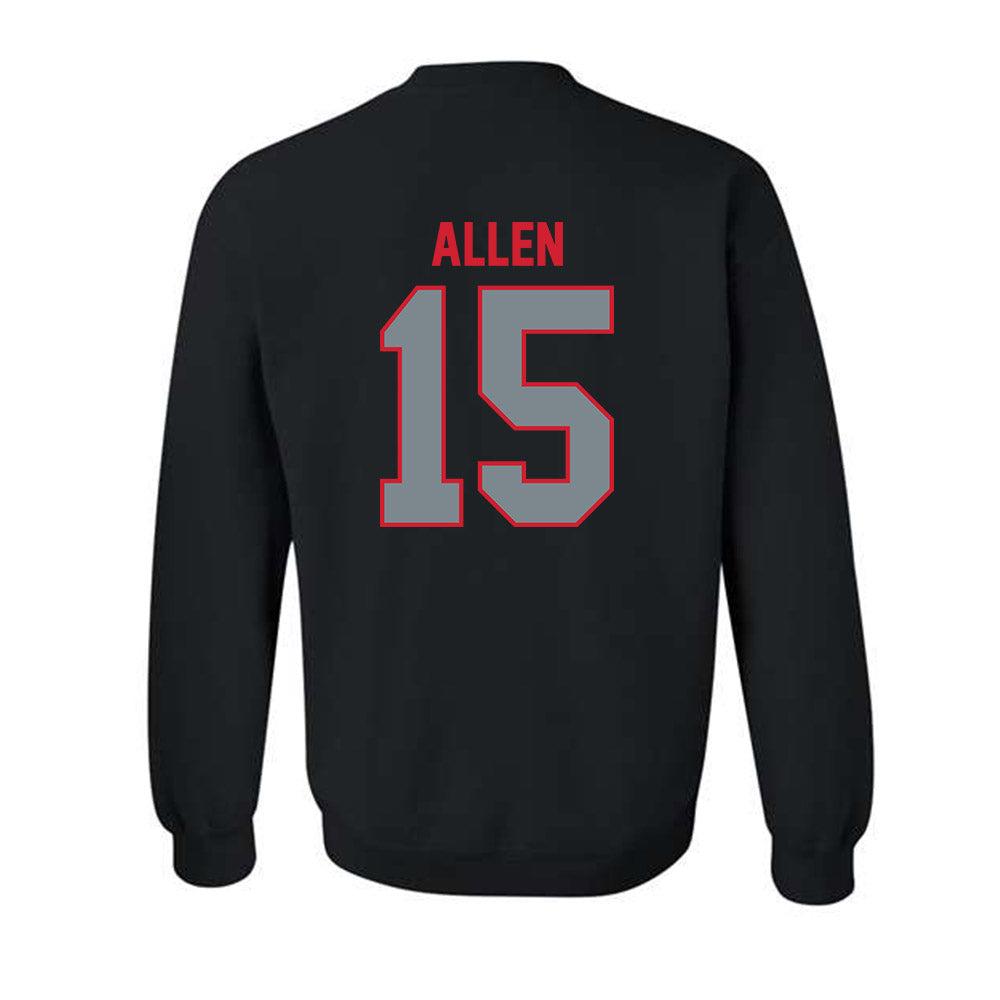 UCM - NCAA Baseball : Sawyer Allen - Crewneck Sweatshirt-1