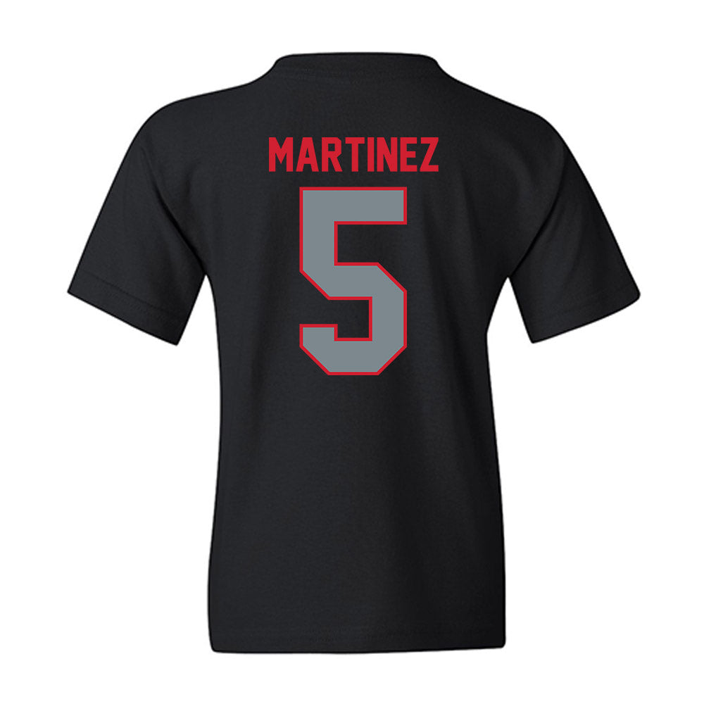 UCM - NCAA Women's Basketball : Elysa Martinez - Youth T-Shirt-1