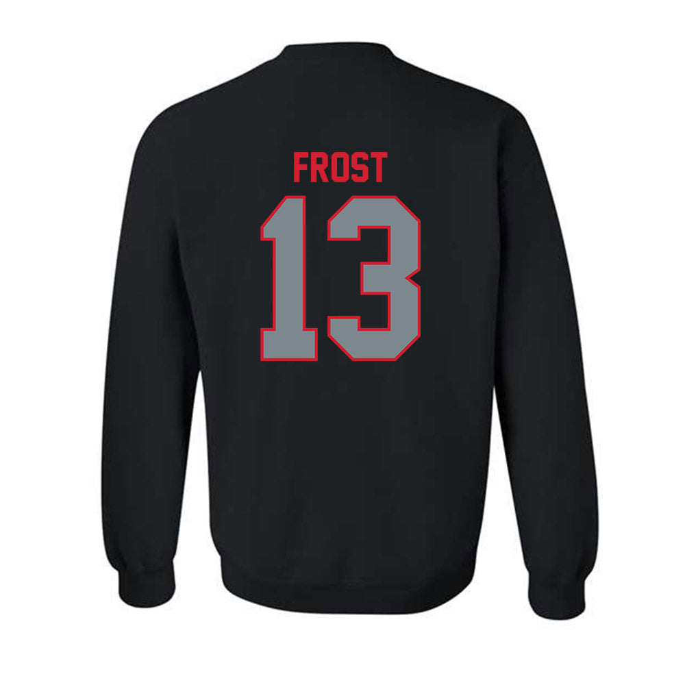 UCM - NCAA Women's Basketball : Lauren Frost - Crewneck Sweatshirt-1