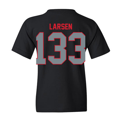 UCM - NCAA Wrestling : Aiden Larsen - Youth T-Shirt-1