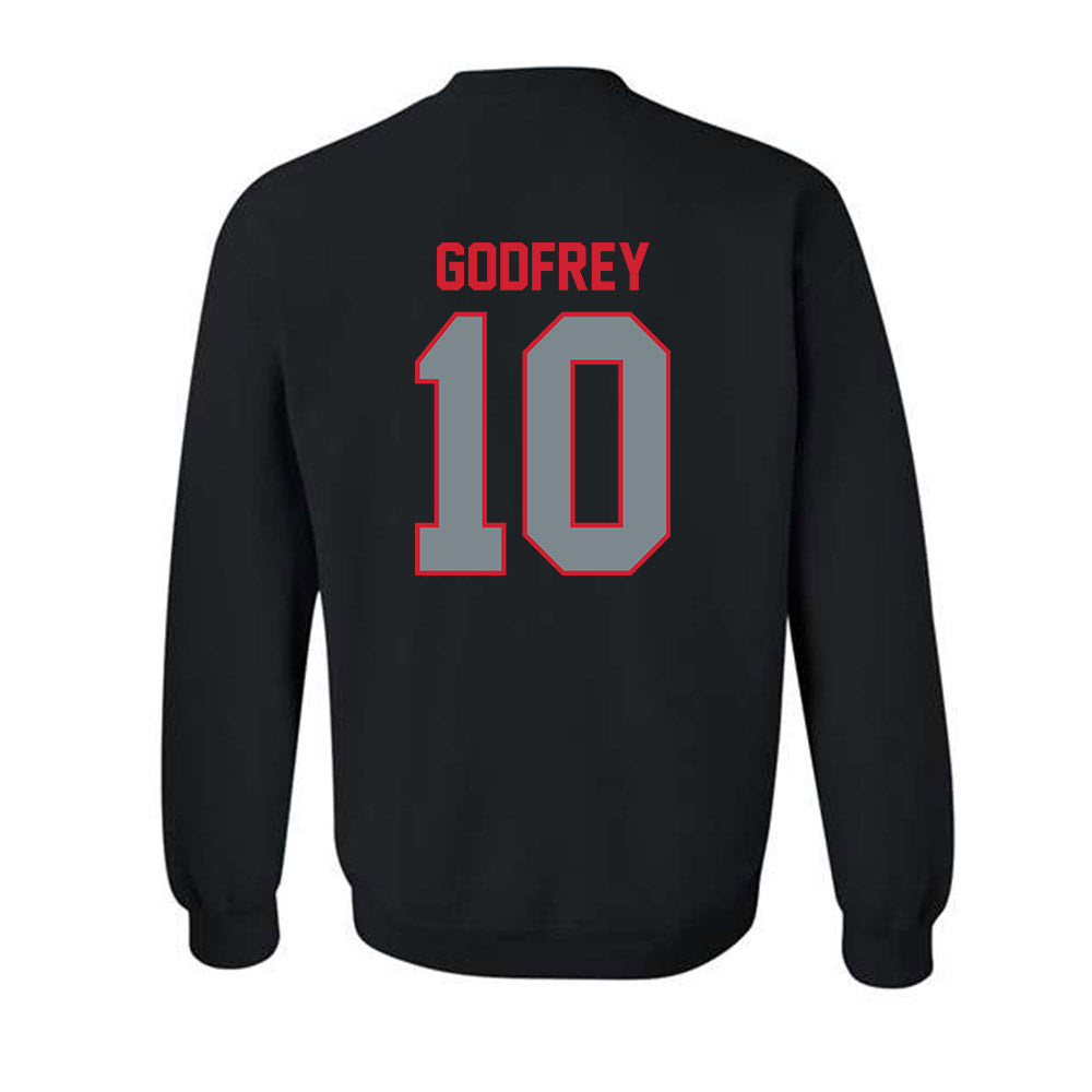 UCM - NCAA Baseball : Will Godfrey - Crewneck Sweatshirt-1